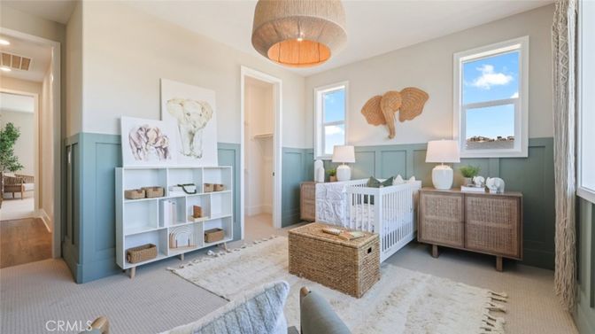 Bedroom, Interior, Pendant Lights, Recessed Lighting
