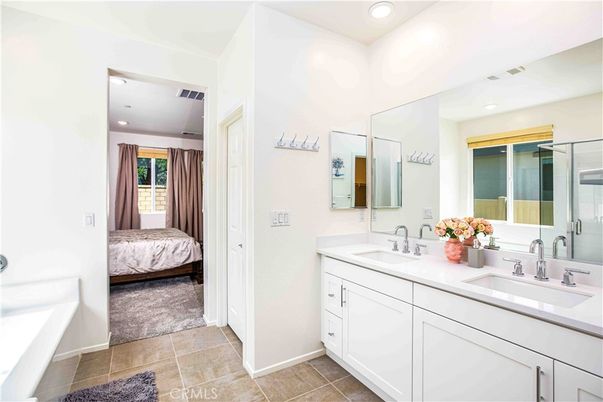 Bathroom, Bedroom, Dual Sink Vanities, Interior, Recessed Lighting