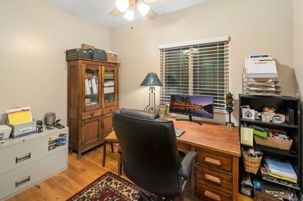 Home Office, Interior, Wood Texture Flooring
