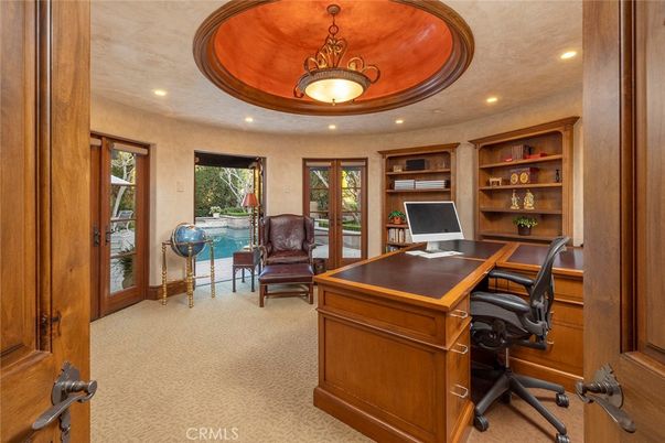 Home Office, Interior, Pendant Lights, Recessed Lighting