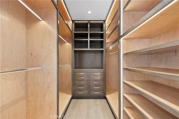 Interior, Recessed Lighting, Walk-in Closets, Wood Texture Flooring