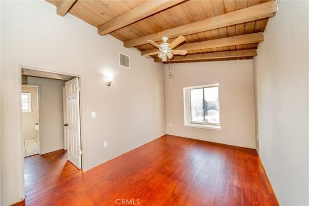 Empty room, Interior, Wooden Beams, Wooden Ceilings, Wood Texture Flooring