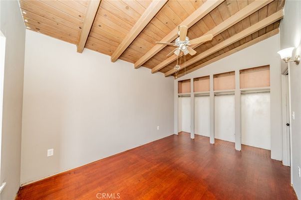 Empty room, Interior, Wooden Beams, Wooden Ceilings, Wood Texture Flooring