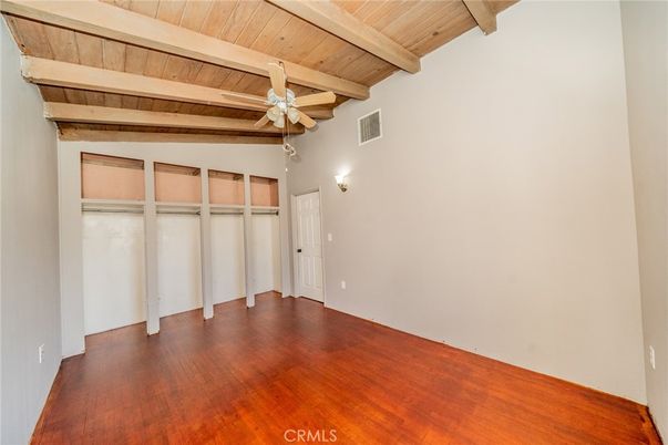 Empty room, Interior, Wooden Beams, Wooden Ceilings, Wood Texture Flooring