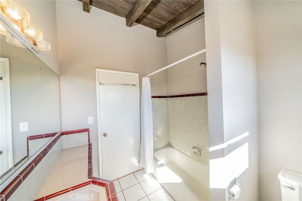 Bathroom, Interior, Wooden Beams, Wooden Ceilings