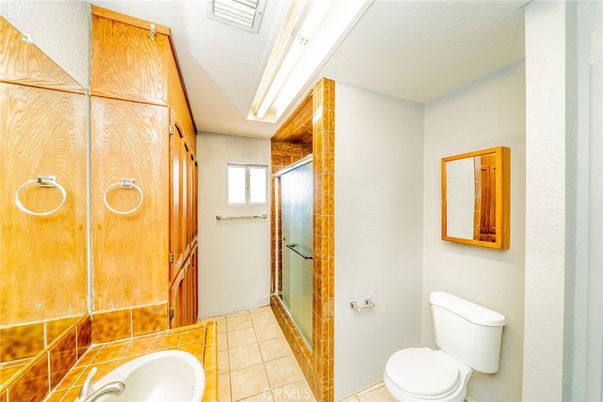 Bathroom, Glass Shower, Interior, Tile Countertops