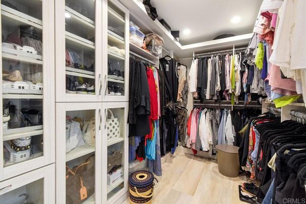 Interior, Recessed Lighting, Walk-in Closets, Wood Texture Flooring