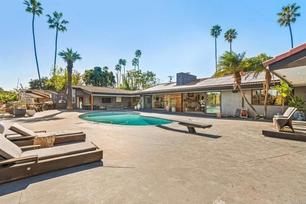 Exterior, Pool, Solar Panels