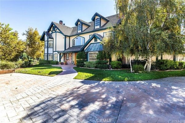 Backyard, Exterior, Facade, Tudor Revival