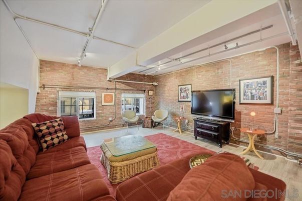 Interior, Living room, Stone Walls, Wood Texture Flooring