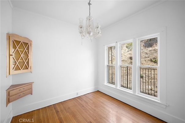 Chandelier, Empty room, Interior, Wood Texture Flooring