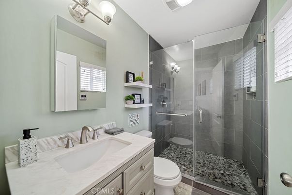 Bathroom, Glass Shower, Interior