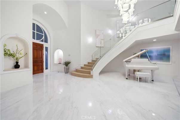 Interior, Marble, Piano, Recessed Lighting