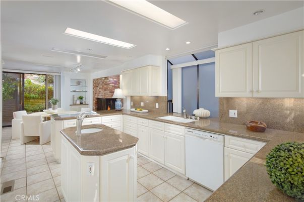Dining room, Fireplace, Interior, Kitchen, Living room, Recessed Lighting