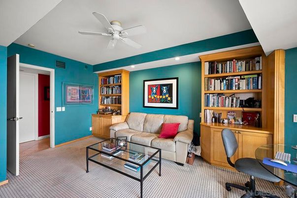 Home Office, Interior, Living room, Recessed Lighting
