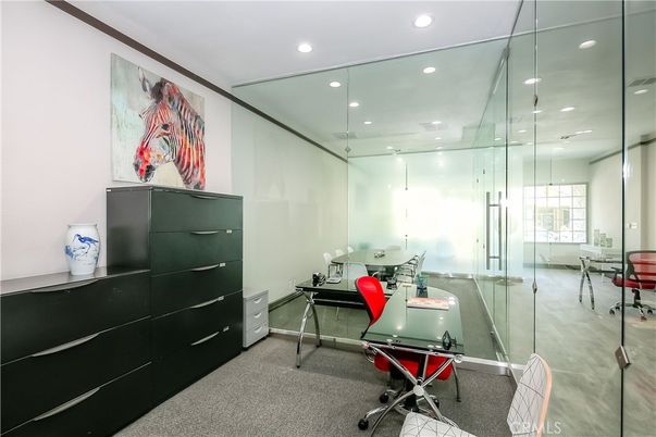 Home Office, Interior, Recessed Lighting