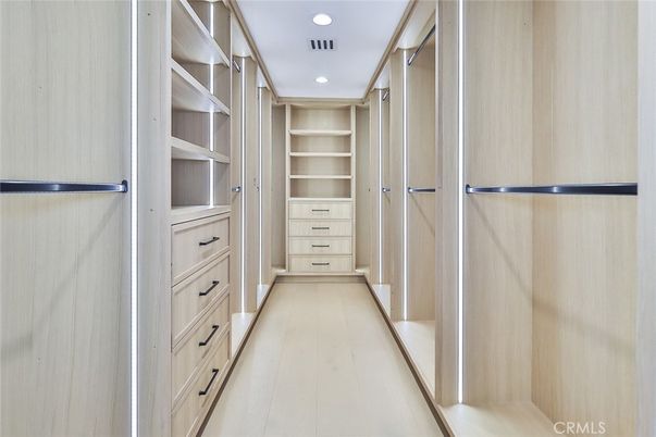 Interior, Recessed Lighting, Walk-in Closets, Wood Texture Flooring
