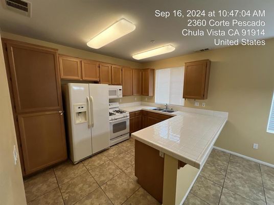 Interior, Kitchen, Tile Countertops