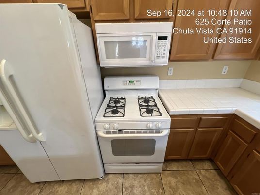 Interior, Kitchen, Tile Countertops