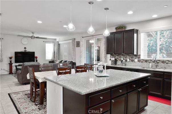 Interior, Kitchen, Living room, Pendant Lights, Recessed Lighting