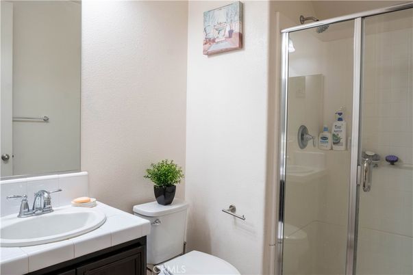 Bathroom, Glass Shower, Interior, Tile Countertops