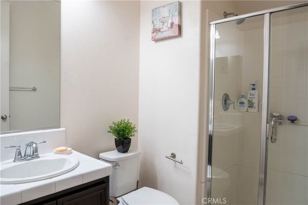 Bathroom, Glass Shower, Interior, Tile Countertops
