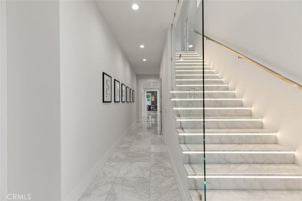Interior, Marble, Recessed Lighting