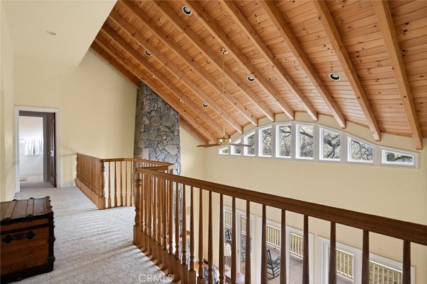 Interior, Recessed Lighting, Stone Walls, Wooden Beams, Wooden Ceilings
