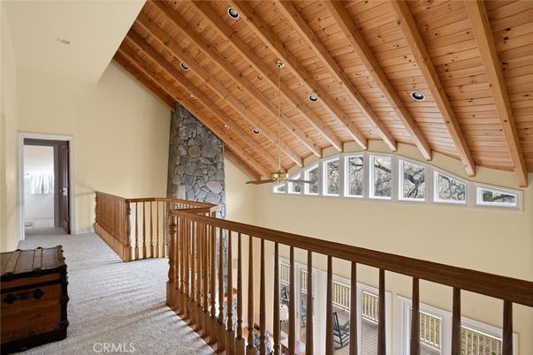 Interior, Recessed Lighting, Stone Walls, Wooden Beams, Wooden Ceilings