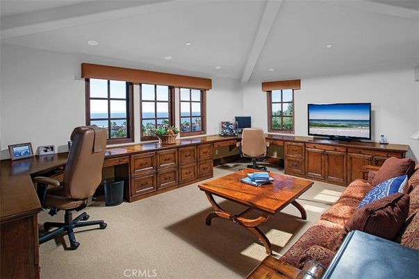 Home Office, Interior, Recessed Lighting, Water