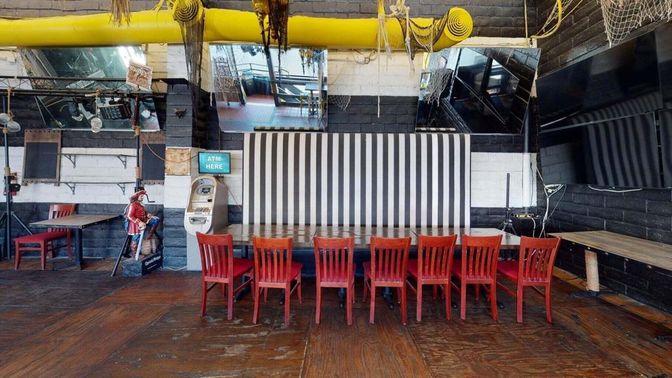 Dining room, Interior, Wood Texture Flooring