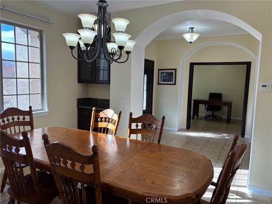 Chandelier, Dining room, Interior