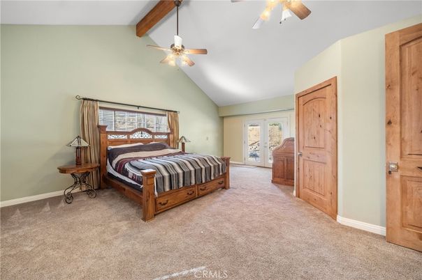 Bedroom, Interior, Wooden Beams