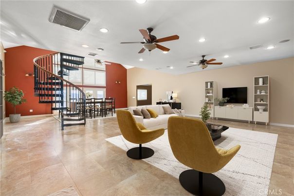 Dining room, Interior, Living room, Recessed Lighting