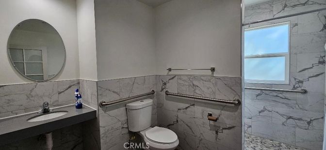 Bathroom, Interior, Marble Walls