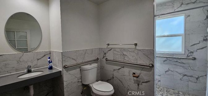 Bathroom, Interior, Marble Walls