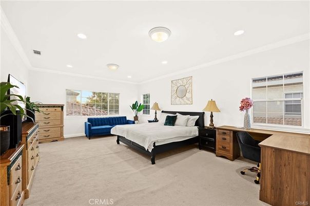 Bedroom, Home Office, Interior, Recessed Lighting