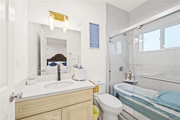 Bathroom, Bedroom, Glass Shower, Interior
