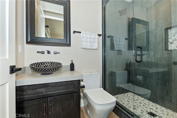 Bathroom, Glass Shower, Interior