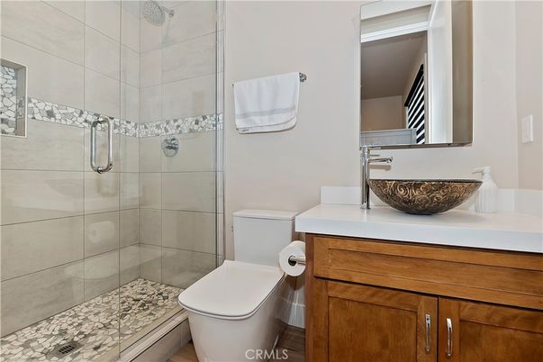 Bathroom, Glass Shower, Interior
