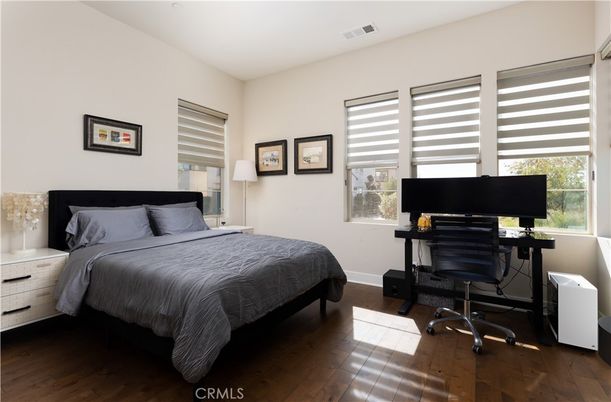 Bedroom, Home Office, Interior, Wood Texture Flooring