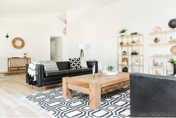 Interior, Living room, Pendant Lights, Wood Texture Flooring