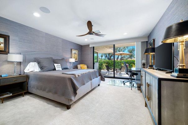 Bedroom, Home Office, Interior, Recessed Lighting