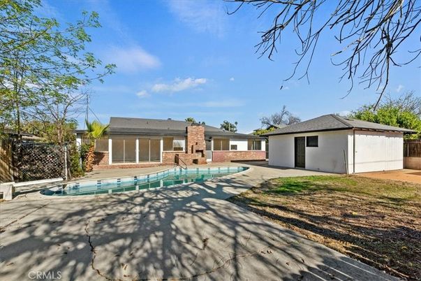 Backyard, Detached Garage, Exterior, Pool