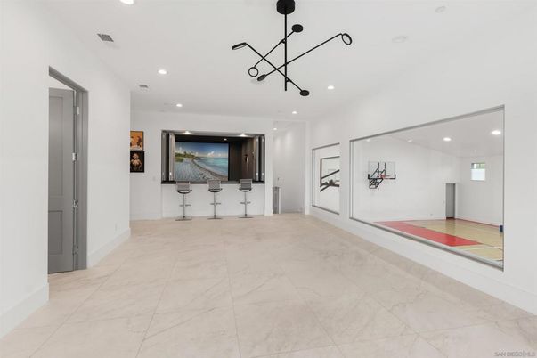 Interior, Marble, Pendant Lights, Recessed Lighting