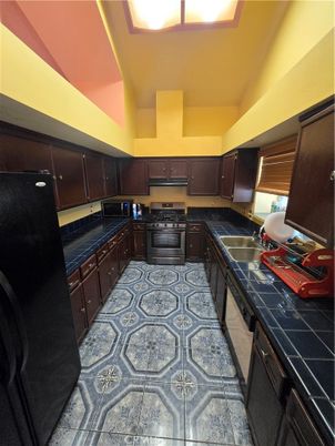 Interior, Kitchen, Tile Countertops