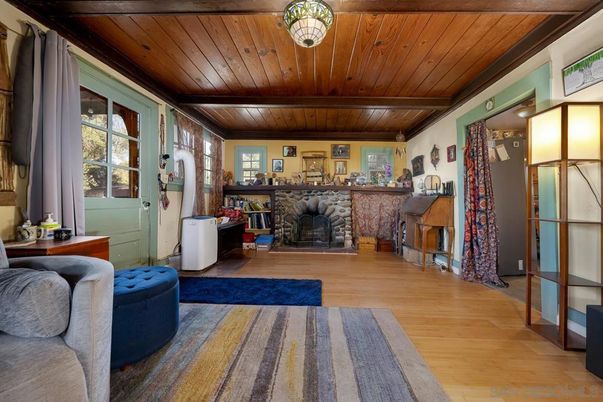Fireplace, Interior, Wooden Ceilings, Wood Texture Flooring