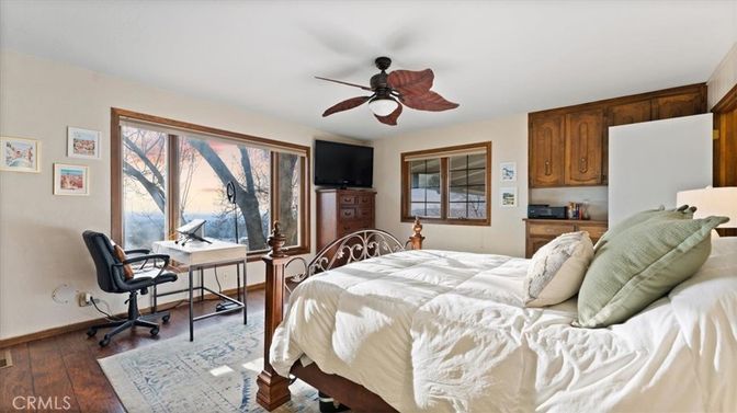 Bedroom, Home Office, Interior, Wood Texture Flooring