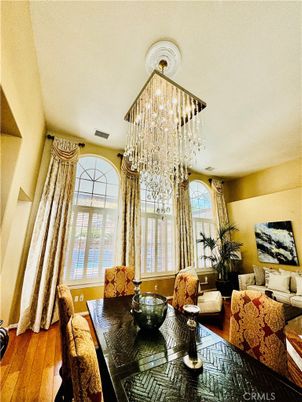 Chandelier, Dining room, Interior, Living room, Wood Texture Flooring