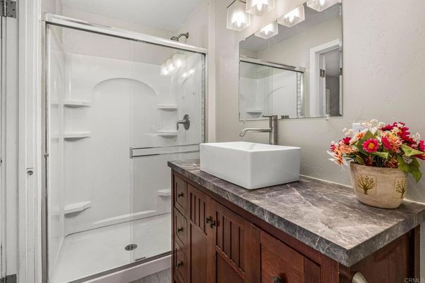 Bathroom, Glass Shower, Interior